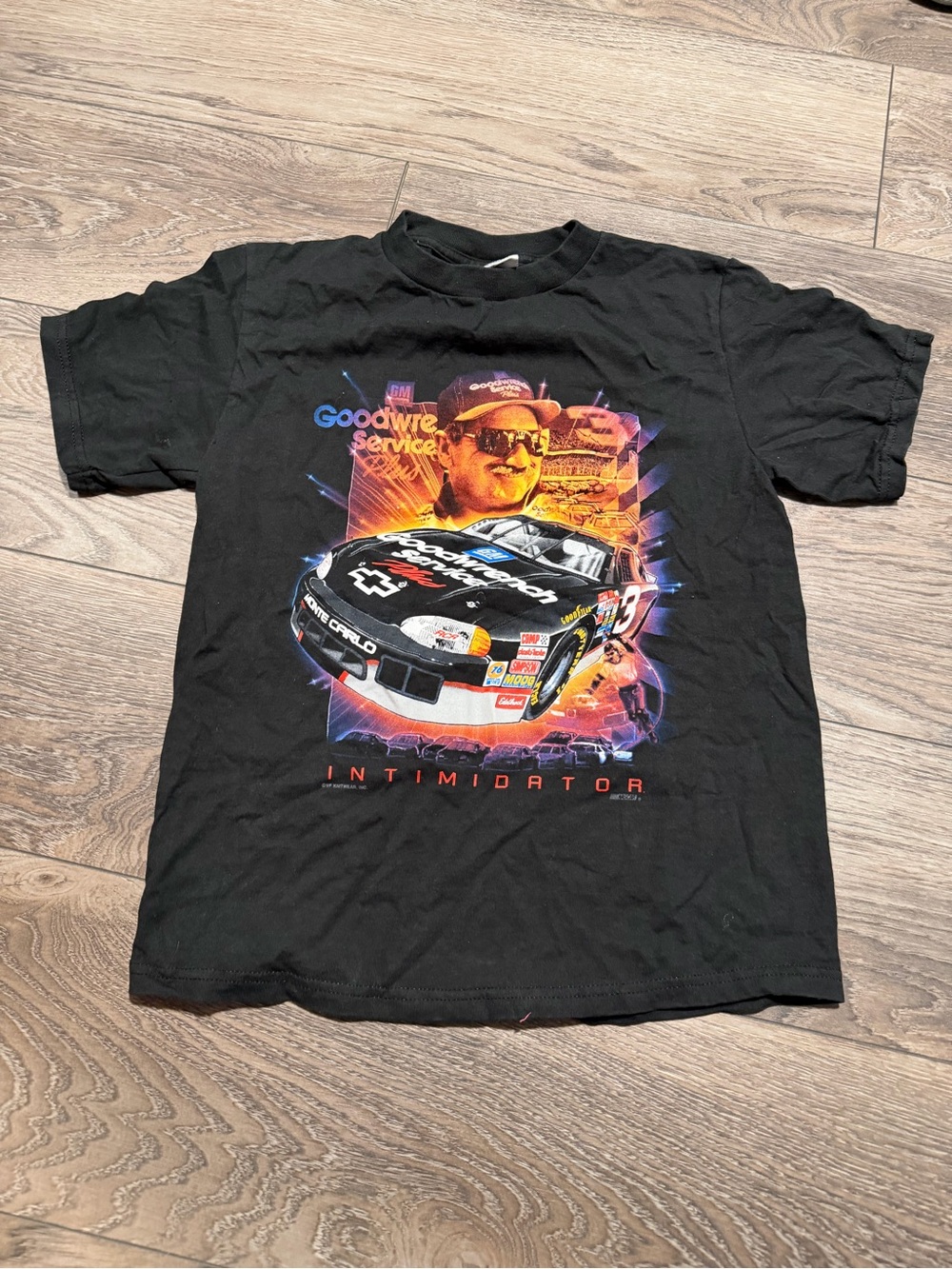 Vintage kids large dale Earnhardt jr nascar tee shirt